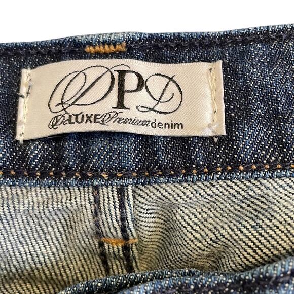 Deluxe Premium Denim Dark Wash Straight Leg Jeans Size 13 - Picture 3 of 7
